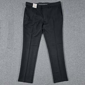 Kenneth Cole Reaction Men's Slim-Fit Ready Flex Dress Pants Black